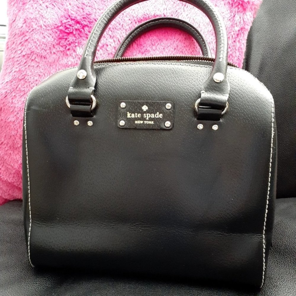 Black kate spade purse